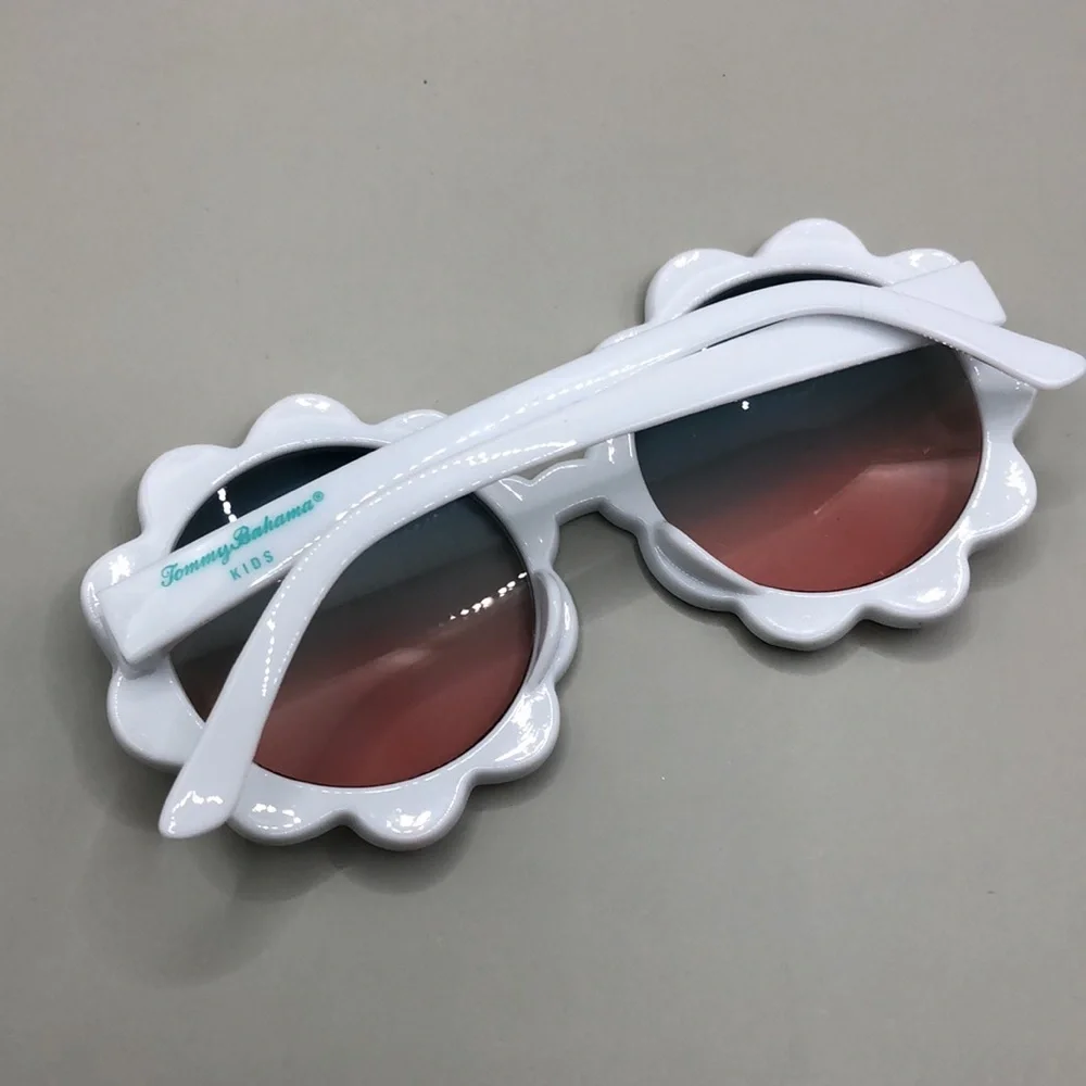 Tommy Bahama Girl’s Flower Round Sunglasses with Case